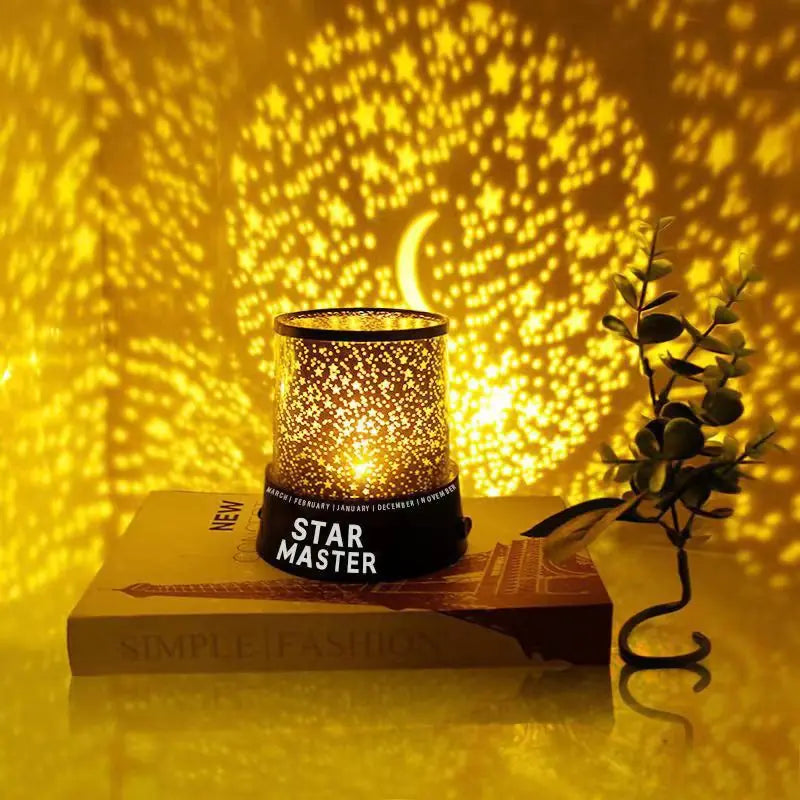 Dreamy Starry Sky Projector LED Night Light (USB)