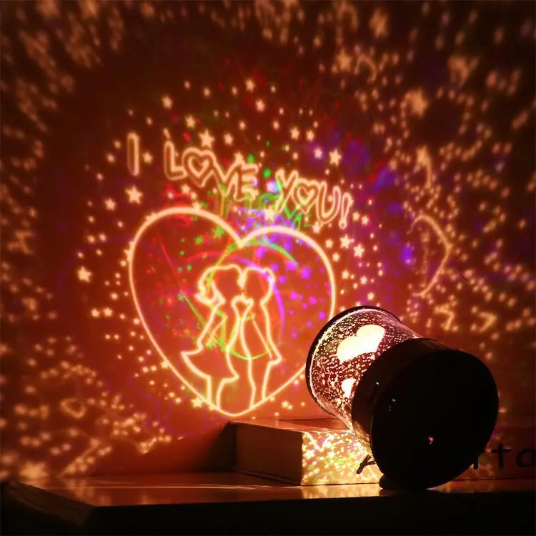 Dreamy Starry Sky Projector LED Night Light (USB)